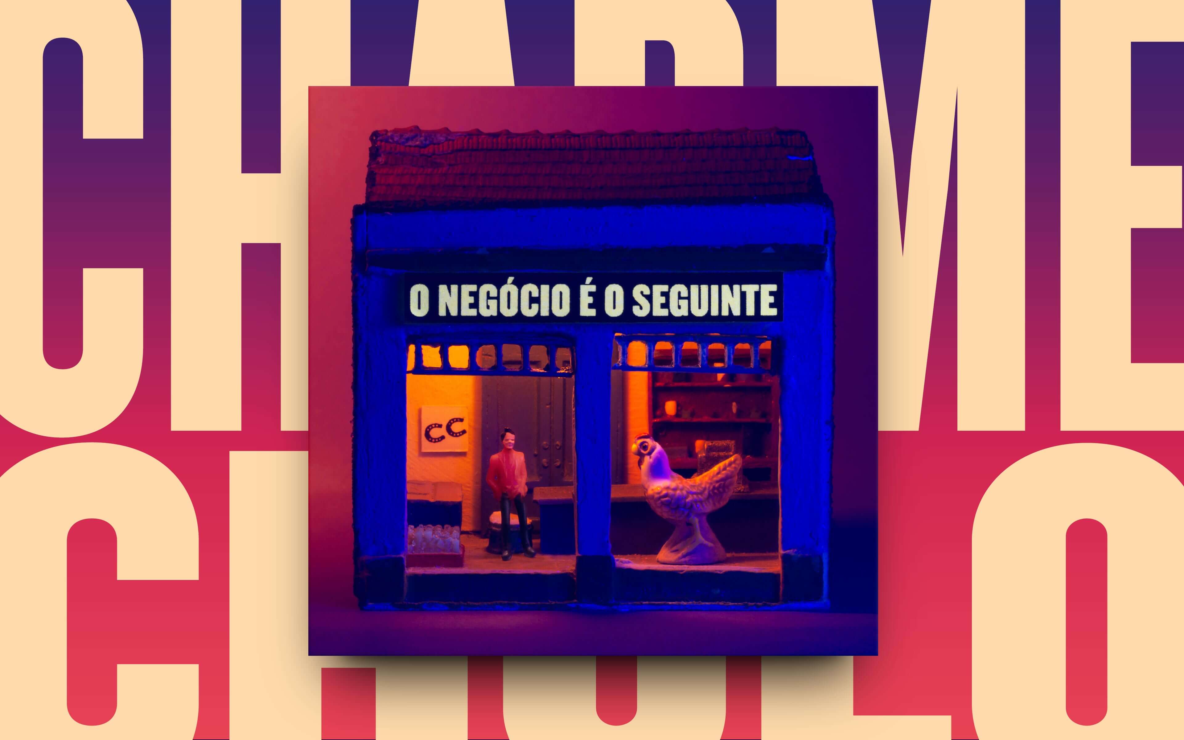 Capa do álbum - O negócio é o seguinte - Charme Chulo